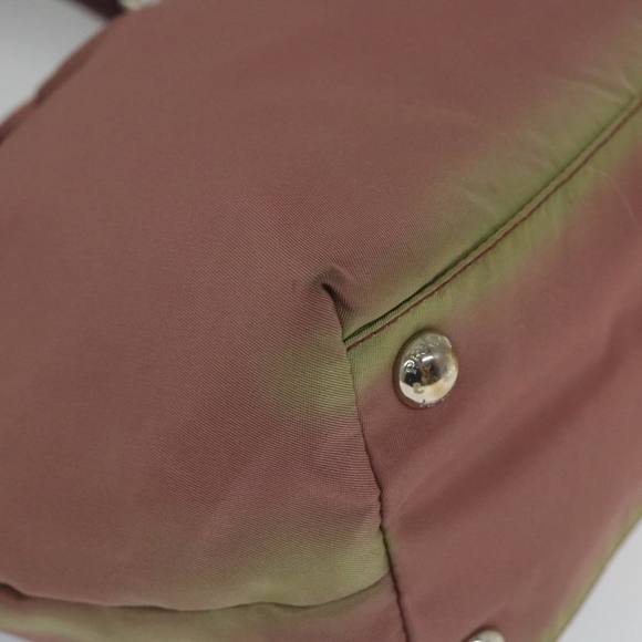 PRADA Hand Bag Nylon Pink Auth am5092 - Picture 14 of 16